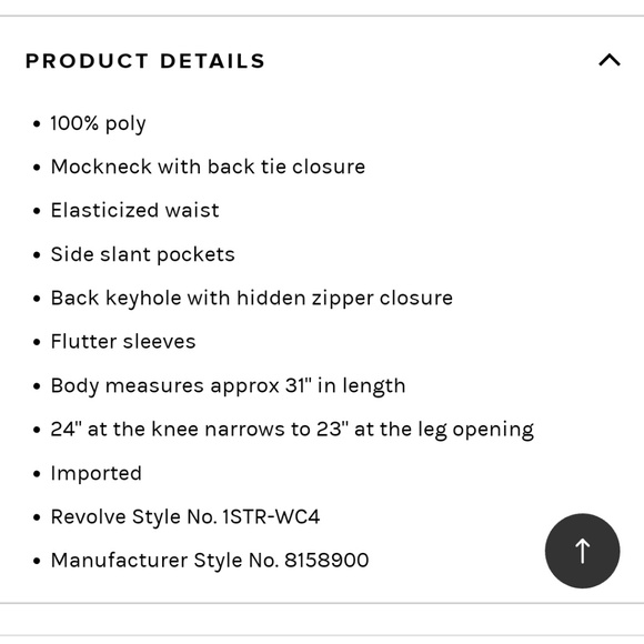 [1. State] Sheer Jumpsuit with Bow | Revolve NWOT - Picture 8 of 8